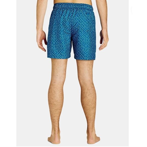 Men's Elastic Waist Swim Trunks Shorts 6" Inseam Pool Beach 2-Pack Size 3XL - Picture 7 of 12